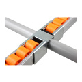 6005 t6 Industrial aluminium heavy duty conveyor roller plastic abs roller track